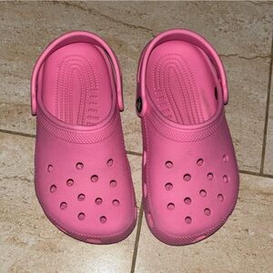 Pink Crocs Girls
